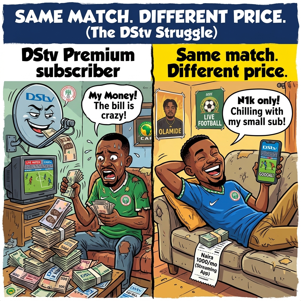 DStv vs streaming price meme